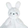 thumbnail image 2 of Just Born Girls Bunny Super Soft Security Blanket, 15 x 15 inches, 2 of 2