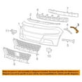 thumbnail image 3 of For 15-19 Charger Front Bumper Cover Mount Brace Support Rail Bracket Right Side, 3 of 4