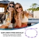 thumbnail image 5 of Pulsera Uxcell 7 Nudos, Pulsera de Protección de Cordón Ajustable Hecha a Mano de Buena Suerte Trenzada para Regalo de Mujeres y Hombres, Púrpura, 5 of 5