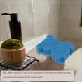 thumbnail image 6 of Unique Bargains Soft Silicone Body Shower Scrubber Brushes Deep Blue, 6 of 7