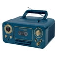 thumbnail image 1 of Reproductor de CD estéreo portátil Studebaker con Bluetooth Blue, 1 of 5