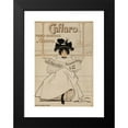 thumbnail image 2 of Aleardo Villa 14x18 Black Modern Framed Museum Art Print Titled - Caffaro, First Newspaper of Genoa (1897), 2 of 5