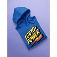 thumbnail image 3 of Lgbtq+ Power Golden Banner Hoodie Women -Smartprints Designs, Female 3X-Large, 3 of 4