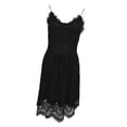 thumbnail image 1 of Vestido de encaje Hugo Floral Sin Espalda Cuello en V Boho Mujer, 1 of 10