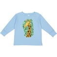 thumbnail image 3 of Inktastic Giraffe Silhouette Boys or Girls Long Sleeve Toddler T-Shirt, 3 of 5