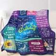 thumbnail image 5 of 30th Birthday Gifts Blanket for Her, 30th Birthday Decorations Blanket for Women Men 30 Year Old Birthday Gifts Ideas for Sister Friend Wife Husband Throw Blankets 50" x 60", 5 of 6
