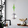 thumbnail image 1 of Peggybuy Transparent Ball Crystal Light Catching Jewelry Hangable for Living Room (Green), 1 of 7