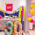 thumbnail image 3 of 40" Number 3 Donut Balloons Large Donut Birthday Party Decorations Growing Theme Party Supplies Sprinkles Party Decorations Girls Candy Ice Cream, 3 of 4