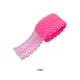 thumbnail image 4 of Bewildely Cinta de encaje de ganchillo blanco elegante de poliéster - Varios patrones de ropa multifuncional y ampliamente Artesanía rosa, 4 of 6