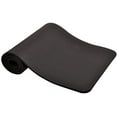 thumbnail image 2 of BalanceFrom GoCloud 71x24 Inches Extra Thick Yoga Mat 1-Inch High-Density Foam, Black, 2 of 4
