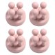 thumbnail image 4 of Ganchos de Clip Perfecl para cables colgadores de toallas organizador de cables USB Gancho de almacenamiento Rosa, 4 of 8
