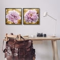 thumbnail image 3 of Stupell Industries Abstract Pink Flower Buds Botanical & Floral Painting Black Framed Art Print Wall Art, 17 x 17, 3 of 10