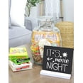 thumbnail image 5 of Mini Chalkboards Tabletop Signs (6-Pack, 5x6 In.), 5 of 8