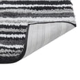 thumbnail image 6 of Better Trends 2 Piece Bathroom Rug Set 100% Polyester Soft Water Absorbent Non Slip Bath Mat Machine Washable Rug Griffie Collection - Gray, 6 of 6