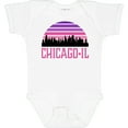 thumbnail image 3 of Inktastic Chicago Gifts Souvenirs for Kids Girls Baby Bodysuit, 3 of 5