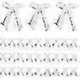 thumbnail image 2 of 100 Car Bows For Wedding With S,tulle And Satin Ribbon, 2 of 5