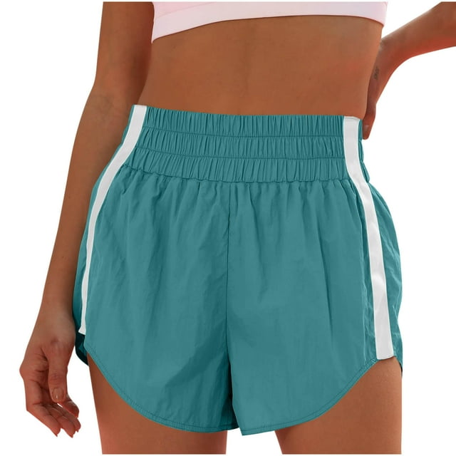 FNFYFH Liquidation Shorts d'Été Confortables et Amples pour Femmes, Bleu Ciel