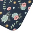 thumbnail image 5 of Pioneer Flower Floral Print Pattern Kitchen Dish Drying Mat 1 Pack, Ultra Absorbent Microfiber Drainer Mat, 16"x18", 5 of 6