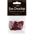 thumbnail image 4 of Dunlop Premium Celluloid Classic Guitar Picks 1 Dozen Red Pearloid Heavy, 4 of 5