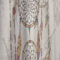 thumbnail image 4 of Designart 'Bohemian Dream Catcher With Feathers and Beads' Southwestern Curtain Panel, 4 of 5