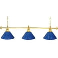thumbnail image 1 of Trademark PB603-BLU Custom 3 Shade Billiard Lamp, Blue & Gold, 1 of 1