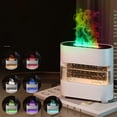 thumbnail image 5 of Simulation Flame Humidifier Colorful Rain and Fire Aroma Diffuser with 7 Colors and Colorful for Home Bedroom, 5 of 5