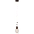 thumbnail image 4 of Mark&Day Chandelier Pendant Lights, Drasenhofen Iron, Glass Rustic Rust Specialty Ceiling Light Fixture for Kitchen Island, Foyer, Dining Room, Bedroom and Living Room (16" H x 7" W x 7" D), 4 of 9