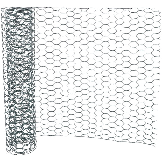 ELAYARD Garden Floral Arrangements Chicken Wire Green Plastic Wire Mesh 1Pack