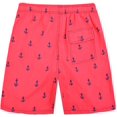 thumbnail image 2 of FFIY Mens Swim Trunks Quick Dry Swimming Shorts Mesh Lining Beach Shorts Bathing Suits with Pockets for Men Anchor L (Tag XL), 2 of 4