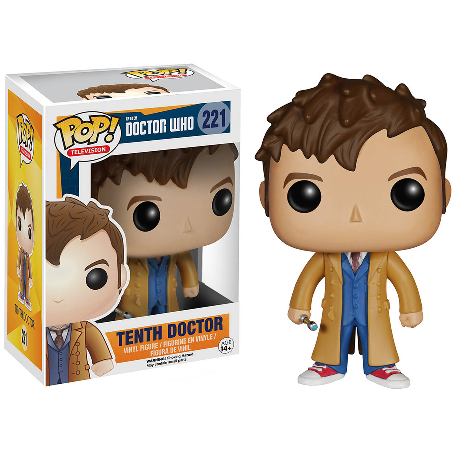 Funko Doctor Who POP! TV Vinyl Collectors Set: 4th Doctor, 10th