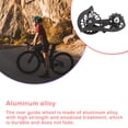 thumbnail image 1 of Oversized Ceramic Bearing Rustproof Pulley Rear Derailleur Cage Wear-resistant Hub Guide Wheel Kit Bike Accessories Outdoor Black SD3, 1 of 7