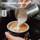 thumbnail image 2 of GOOHOCHY 1 juego de taza para espumar café, recipiente para leche latte, jarra para leche humeante, 2 of 8