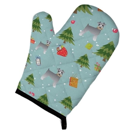 Christmas Schnauzer Oven Mitt
