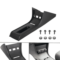 For Dodge Charger Police 2011-2020 Center Console Plastic Upholstered Trim Black
