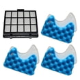 thumbnail image 1 of 3 juegos de esponjas + 1 filtro para repuesto Hytera Dj97-00492a Sc6520 Sc6530, 1 of 5