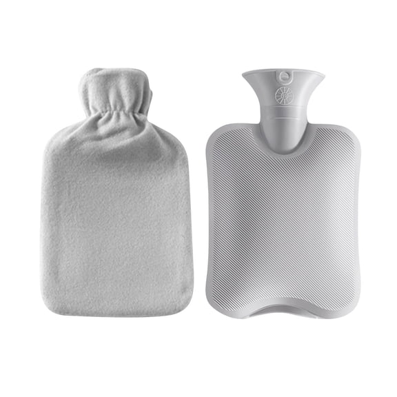 pangttian Hot Water Bottle for Pain Relief, Hot Water Bag for Back Pain, Heating Pad 1Liter