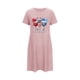 thumbnail image 5 of Camisón corto de talla grande para mujer, camisón de manga corta con estampado de pecho a la moda, camisón para mujer, 5 of 7