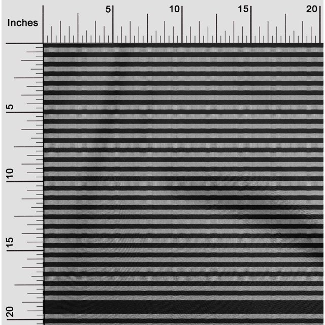 oneOone Rayon Black Fabric Stripes Craft Projects Decor Fabric Printed By The Yard 56 Inch Wide