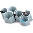 thumbnail image 1 of Creative Pen Holder, Pen Container, Brush Pot, Combination Desktop Storage Organizer Desk Decoration, Multifunctional Creative Hanging Planter Holder(Green), 1 of 7