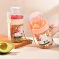 thumbnail image 4 of Yoghurt Cup with Spoon Fork Cereal Breakfast Fruit Container Overnight Food A6I72, 4 of 6