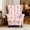 Pink Bow Christmas Tree, variant on HUISEFOR Christmas Tree Wingback Chair Covers, Stretch Wing Chair Slipcovers, 2 Piece, Soft, 1 Wing Cover & 1 Cushion Cover, Furniture Protector for Living Room Wingback Sofa Chair