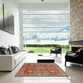 thumbnail image 7 of Ahgly Company Machine Washable Indoor Square Abstract Red Area Rugs, 6' Square, 7 of 7