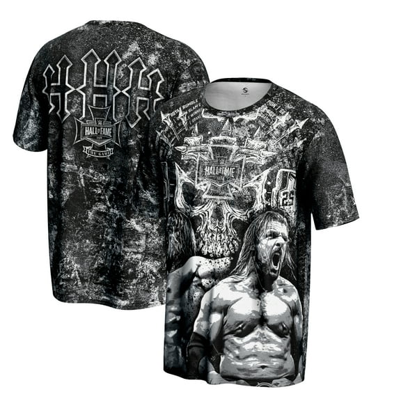 Youth ProSphere Black Triple H Hall of Fame T-Shirt