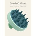 thumbnail image 4 of Champú de silicona, masajeador de pelo para el cuero cabelludo, cepillo para masaje del cuero cabelludo y la cabeza, cepillo para masaje del cuero cabelludo, peine, mango mágico, 4 of 5