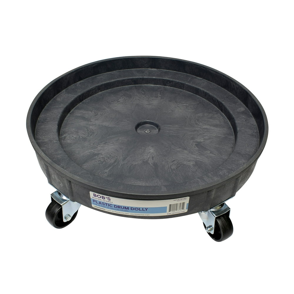 BISupply 30 55 Gal Drum Dolly Barrel Dolly for 55 Gallon Drum Dolly