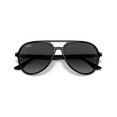 thumbnail image 6 of Ray Ban Grey Gradient Aviator Unisex Sunglasses RB4376 601/8G 57, 6 of 6