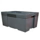 thumbnail image 3 of Cajas de Plástico Organizadora SnapON 2 Pzas 35kg 60x40x28cm Apilable Polietileno Color Gris., 3 of 4