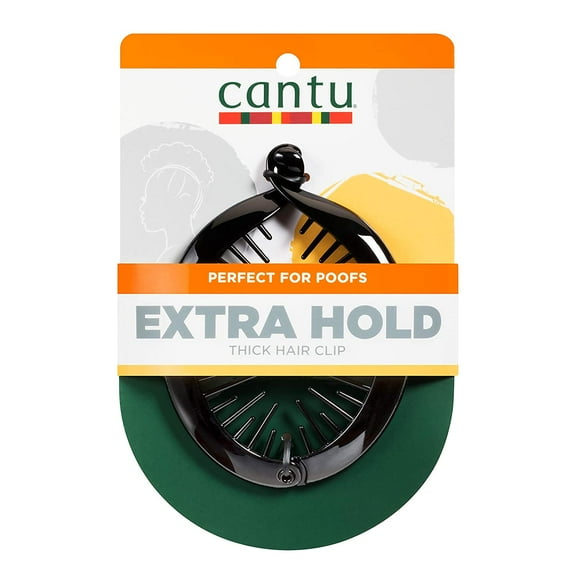 Cantu Extra Hold Curly Hair Clip, Black