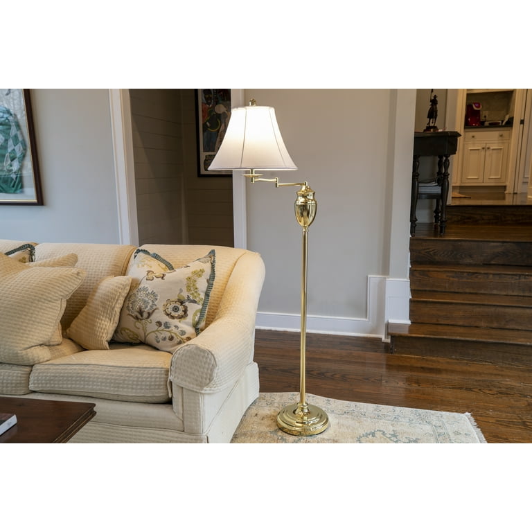 Swing arm 2024 floor lamp walmart