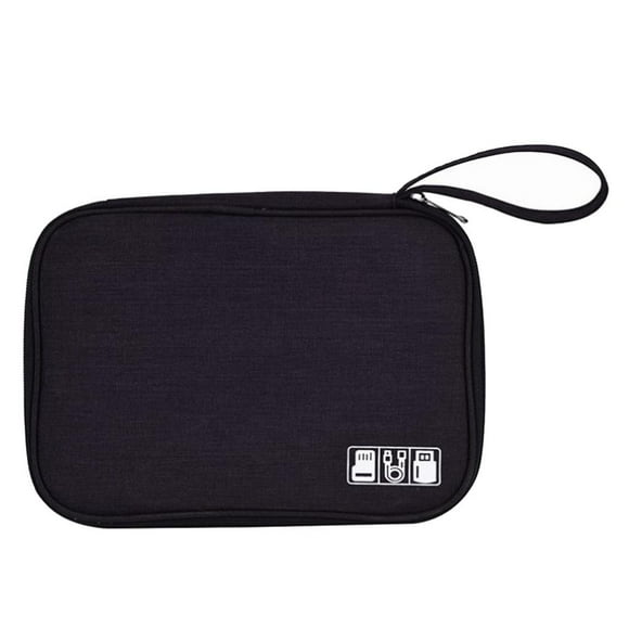 Te Organizador Electrónico Cable Bolsa Estuches Cables Negro Sunnimix estuche organizador electrónico